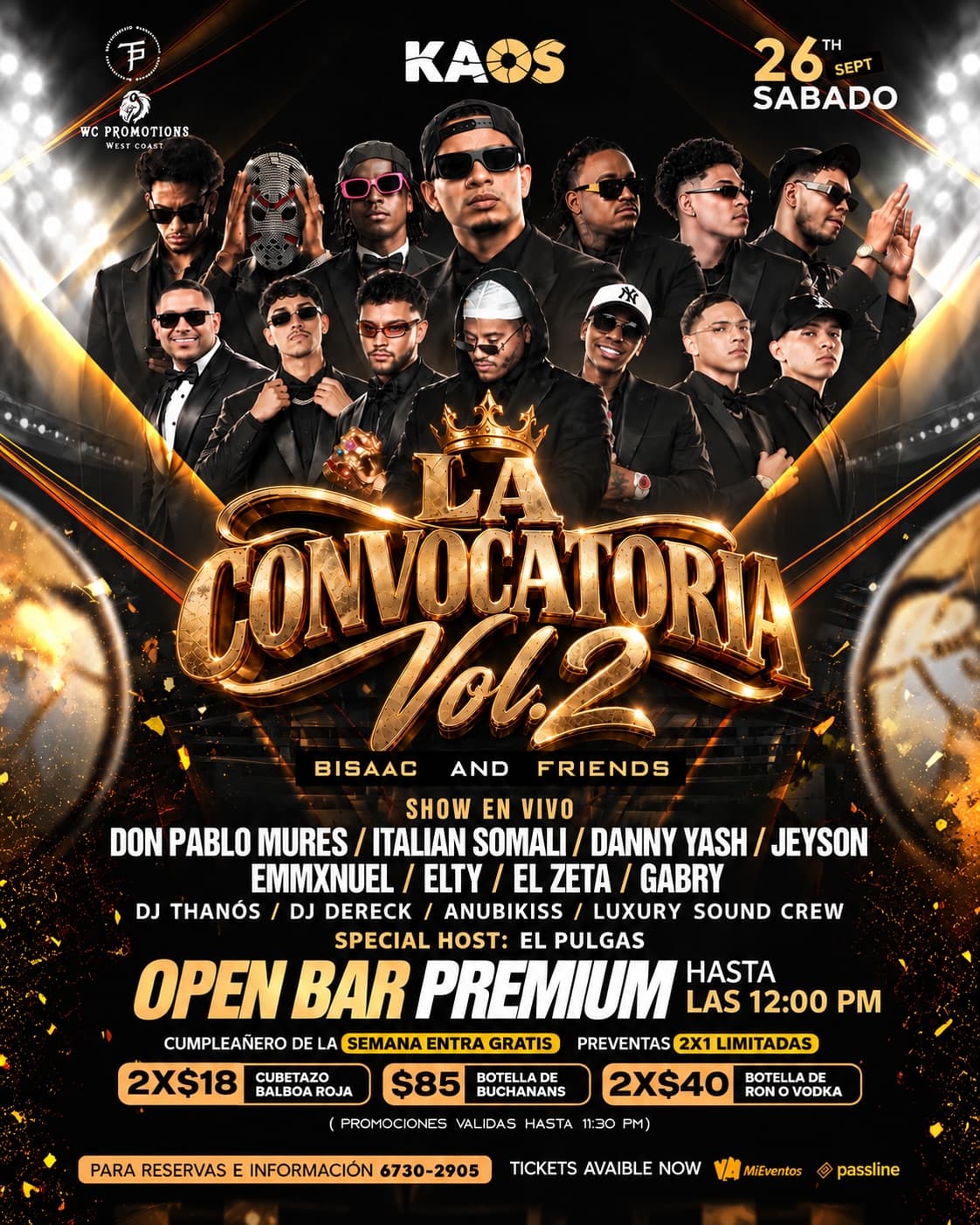 La Convocatoria Vol. 2 — Bisaac and Friends